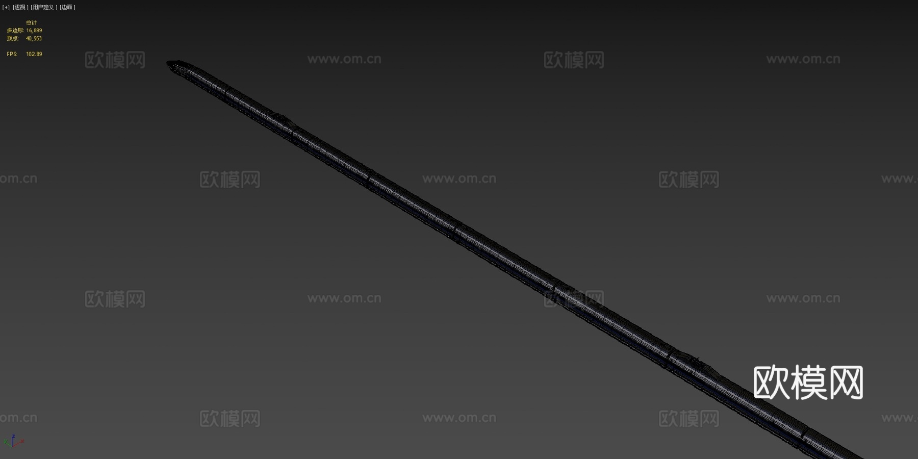 新干线500'希望号'-JR西日本3d模型下载（渲染图4）