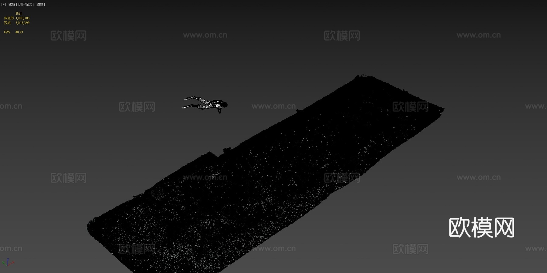 大发登陆艇03（ECU海事研究（J. McKinnon））3d模型下载（渲染图4）