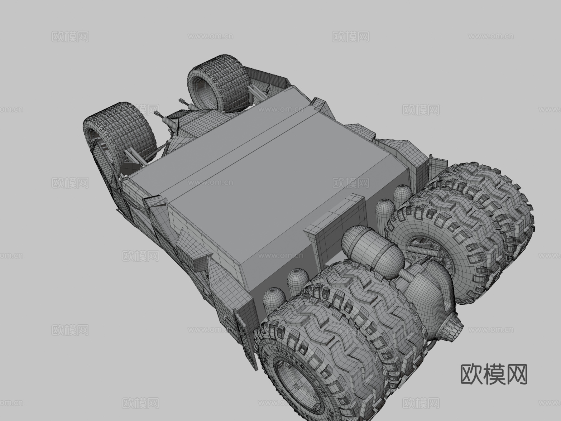 蝙蝠车20053d模型下载（渲染图3）