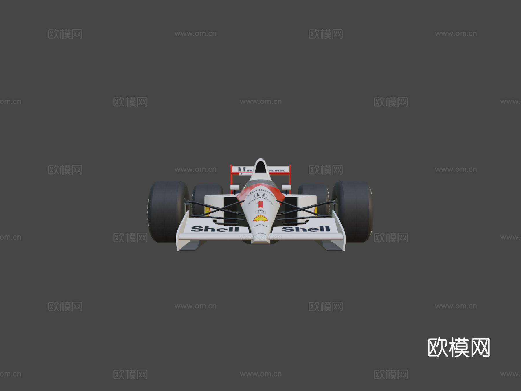 迈凯伦MP4-63d模型下载（渲染图5）