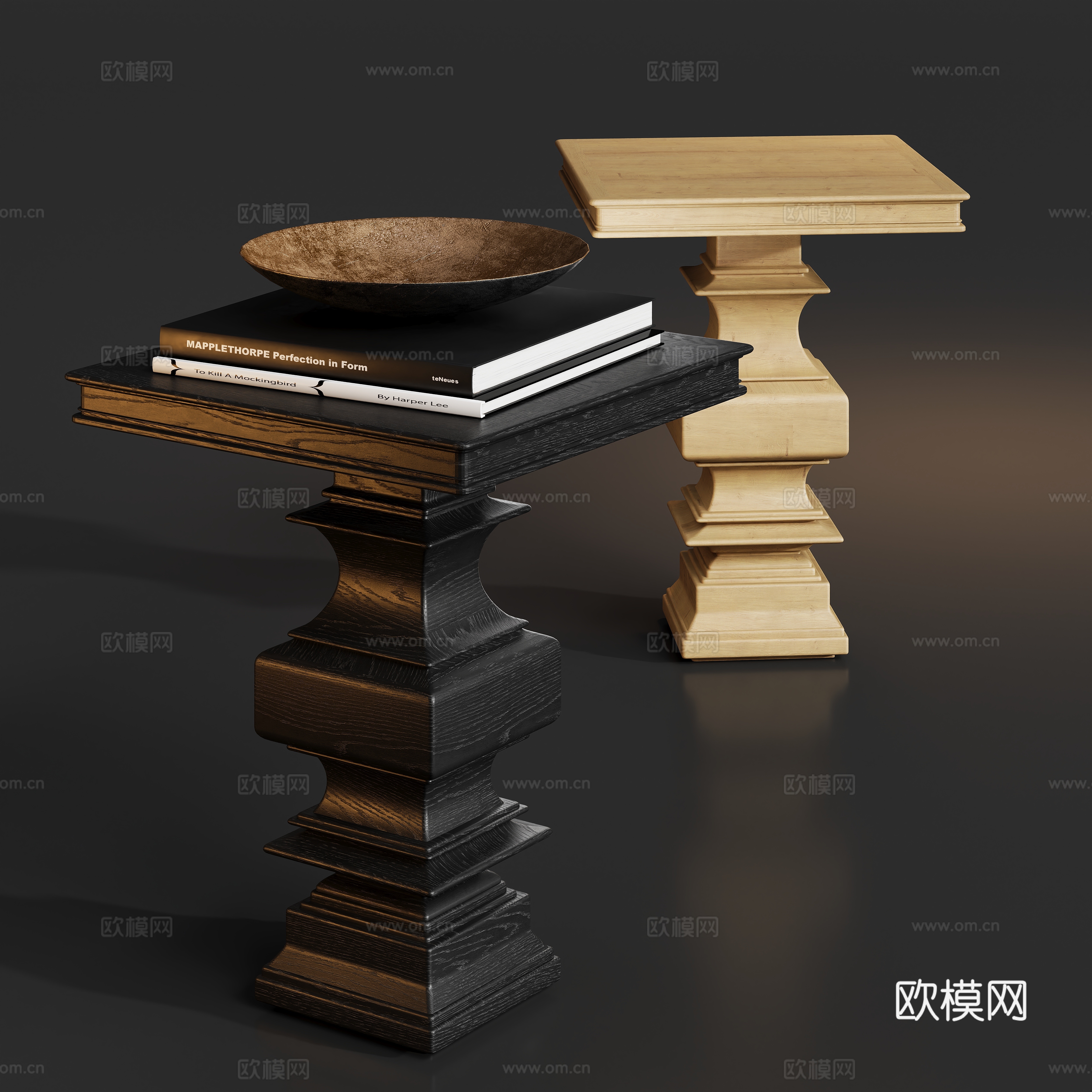 茶几边几角几su模型