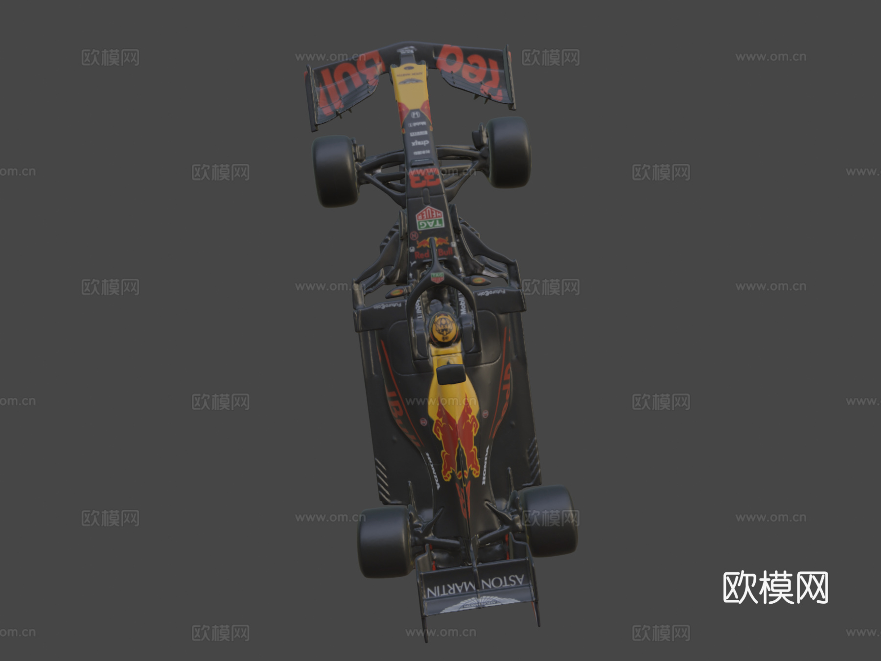 阿斯顿马丁红牛赛车RB153d模型下载（渲染图8）