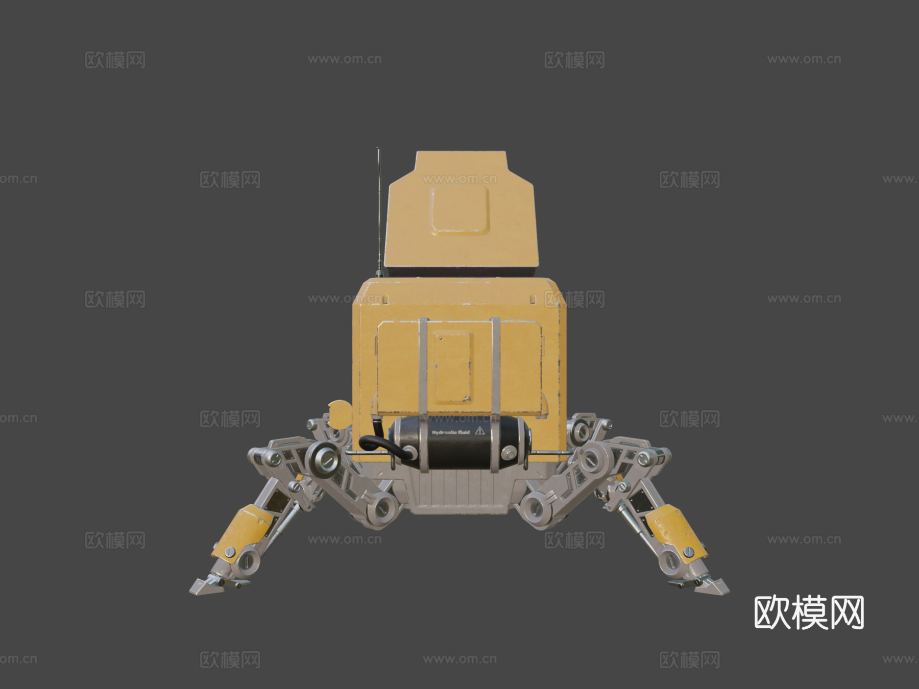 B0X机器人3d模型下载（渲染图7）