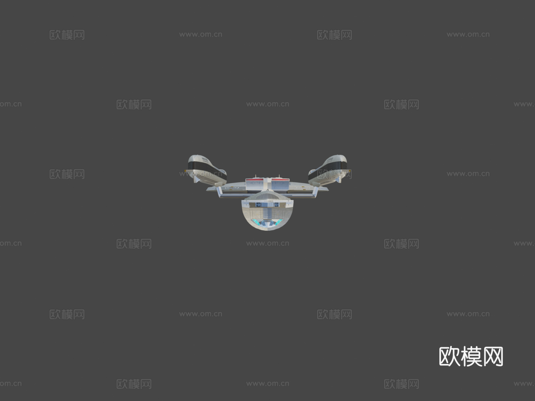 USS卓越号3d模型下载（渲染图5）