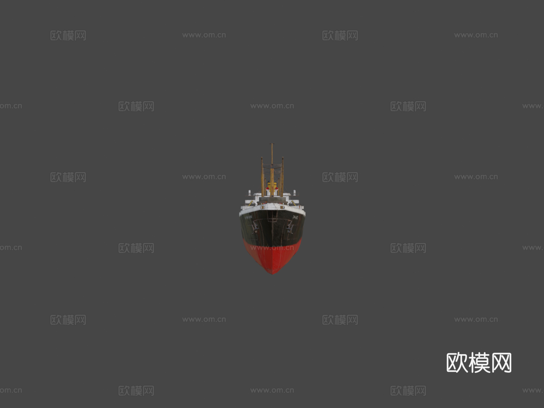 自由轮3d模型下载（渲染图5）