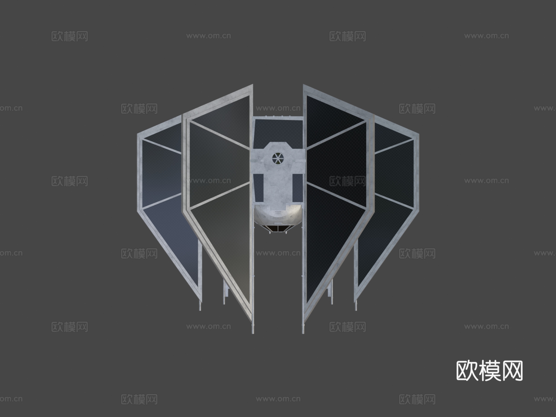 星球大战 - TIE-d防御者3d模型下载（渲染图8）