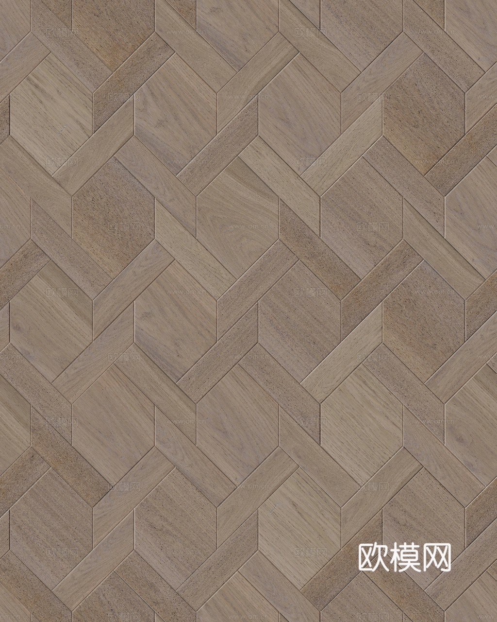 无缝拼花木地板