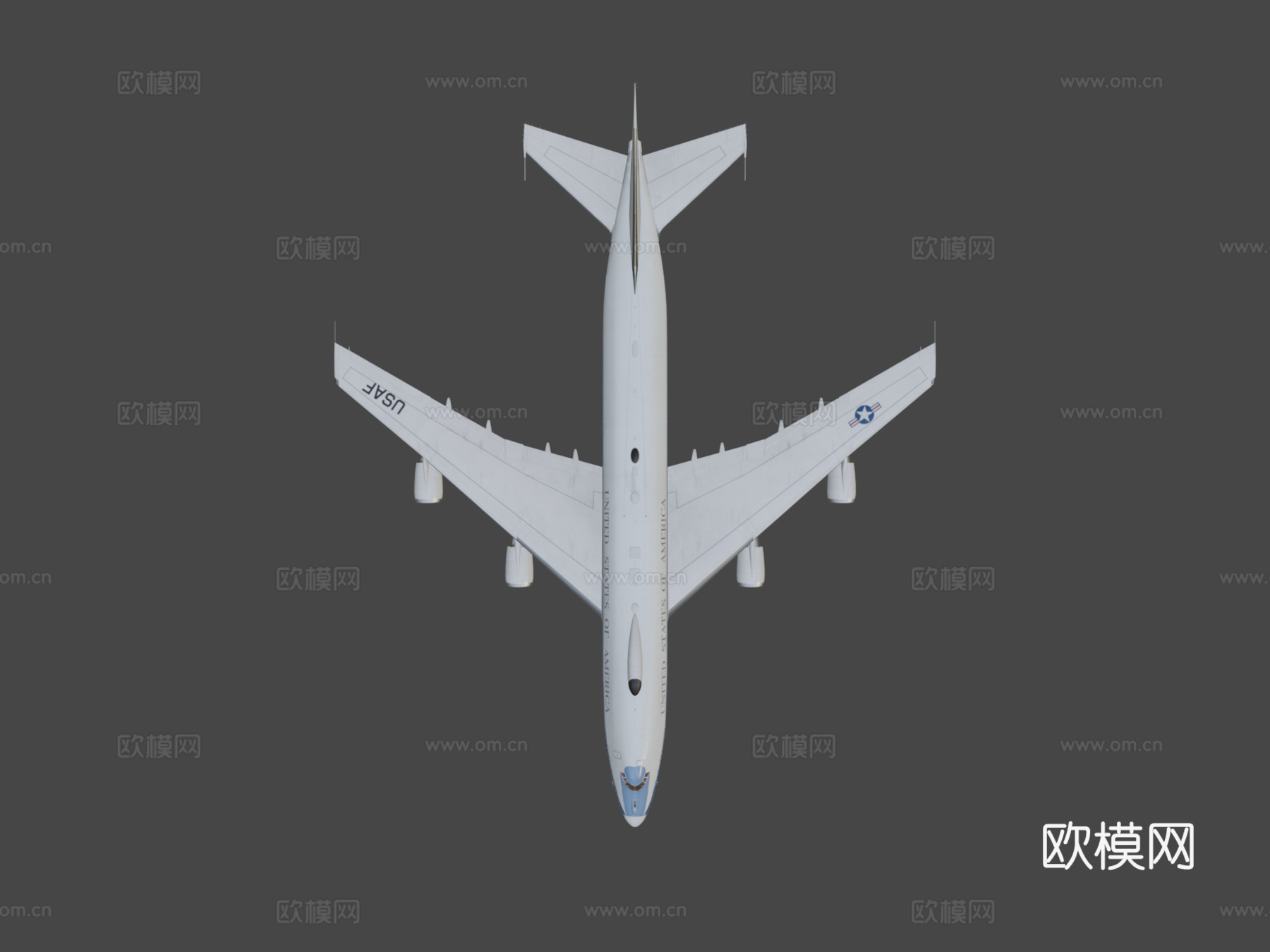 E-4末日飞机3d模型下载（渲染图8）