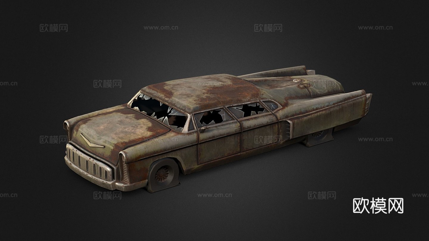 克莱斯勒科维加3d模型下载（渲染图1）