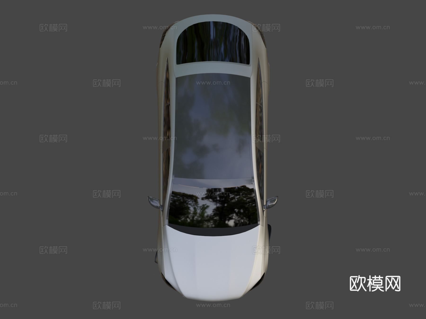 梅赛德斯-奔驰GLE-25美元3d模型下载（渲染图7）