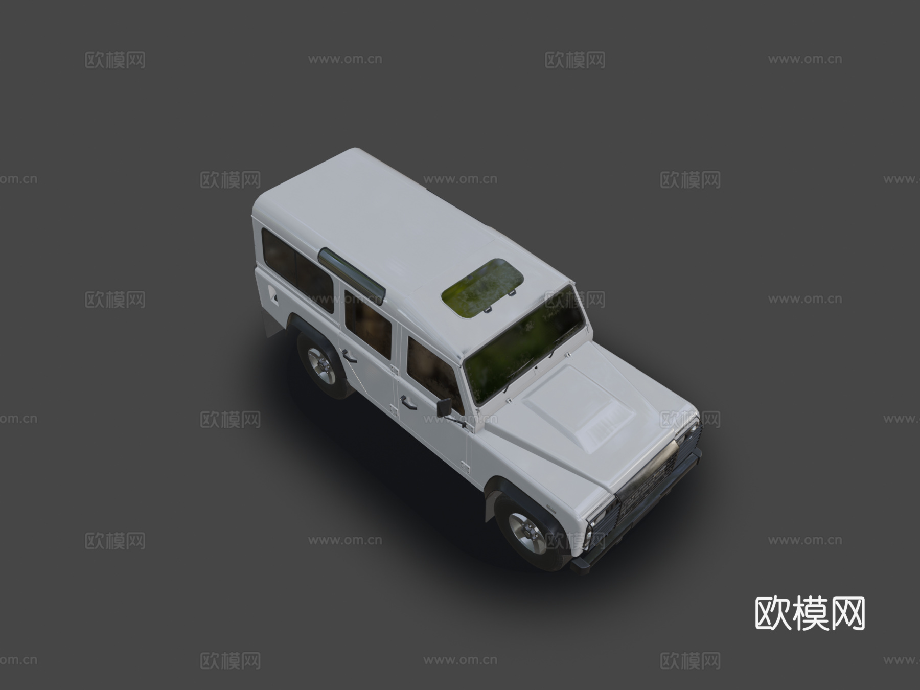 路虎卫士3d模型下载（渲染图8）