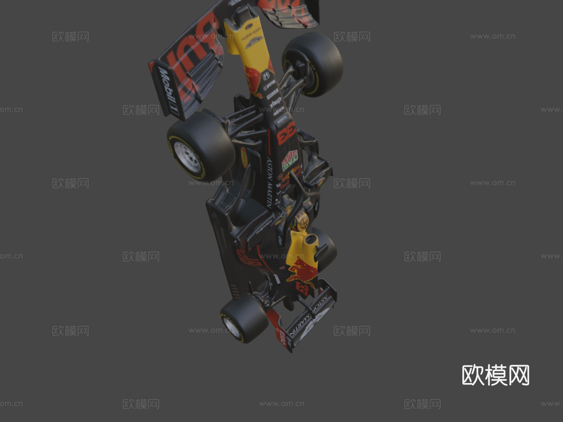阿斯顿马丁红牛赛车RB153d模型下载（渲染图7）