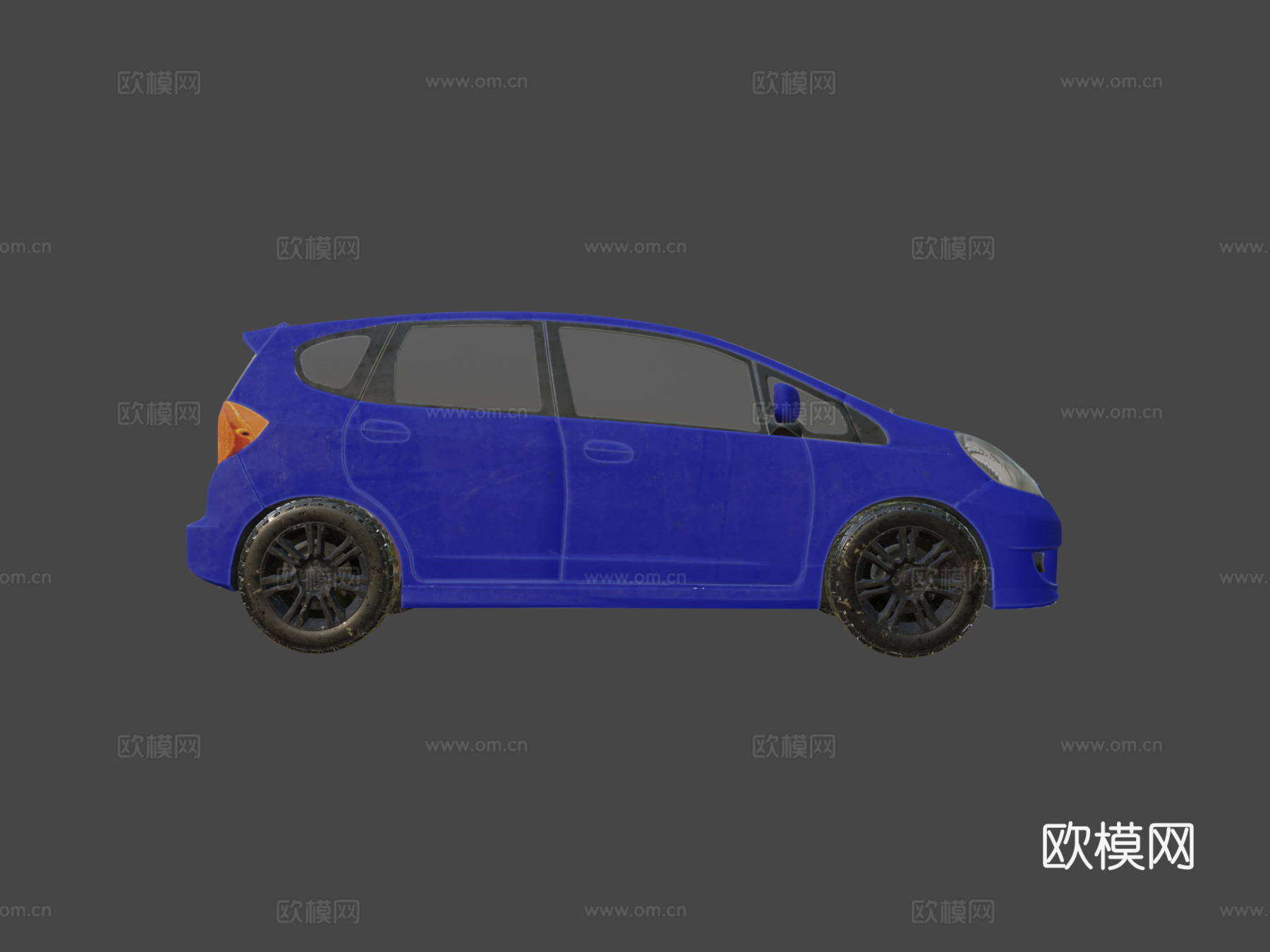本田飞度3d模型下载（渲染图6）