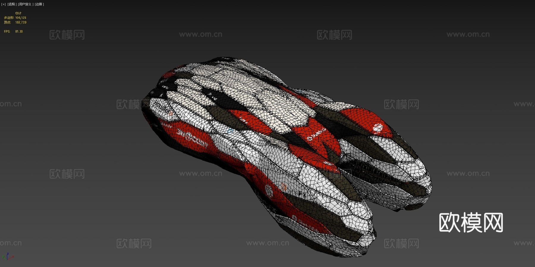 程序化硬表面建模测试9.613d模型下载（渲染图4）