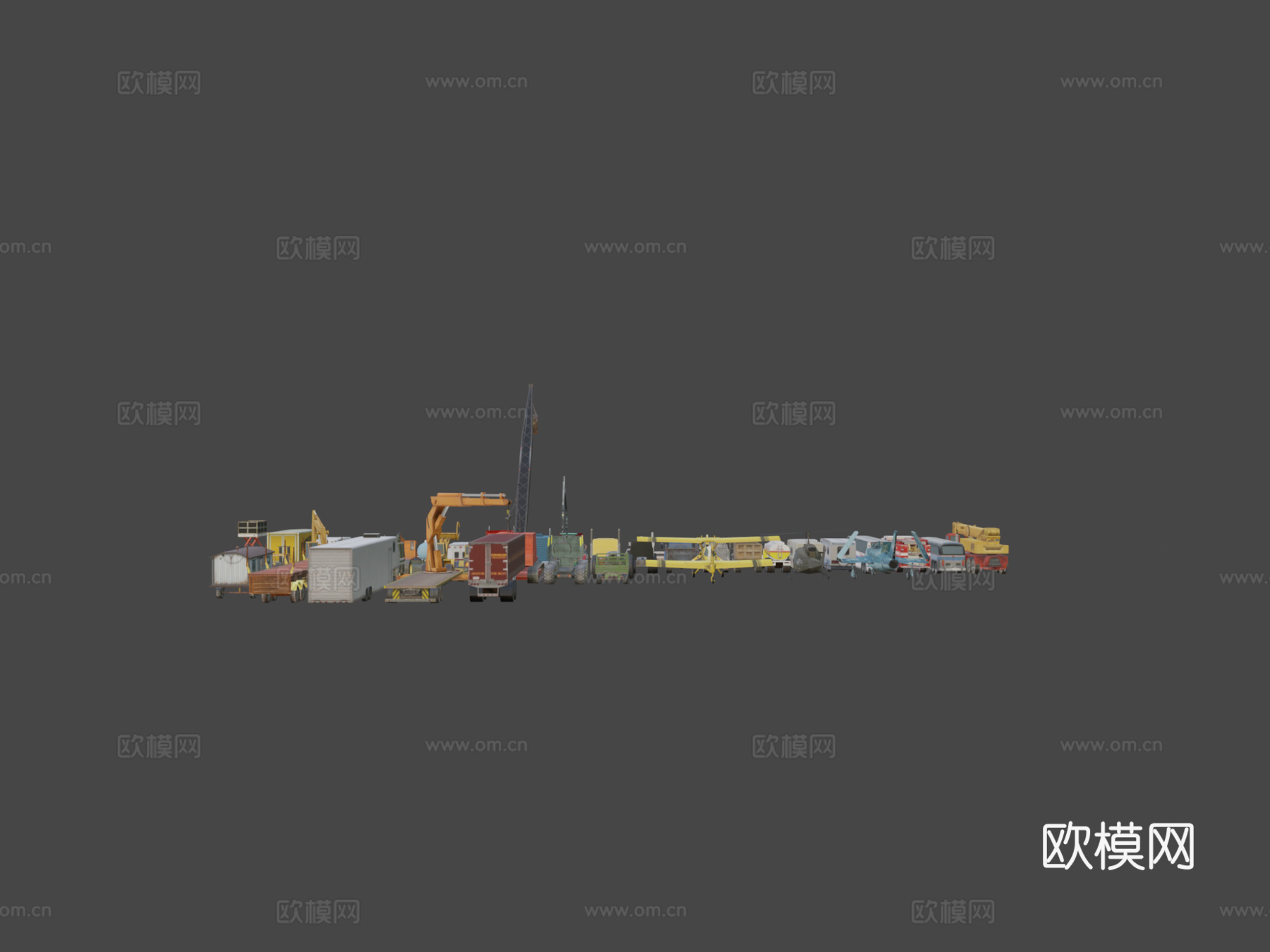 车辆包3d模型下载（渲染图5）