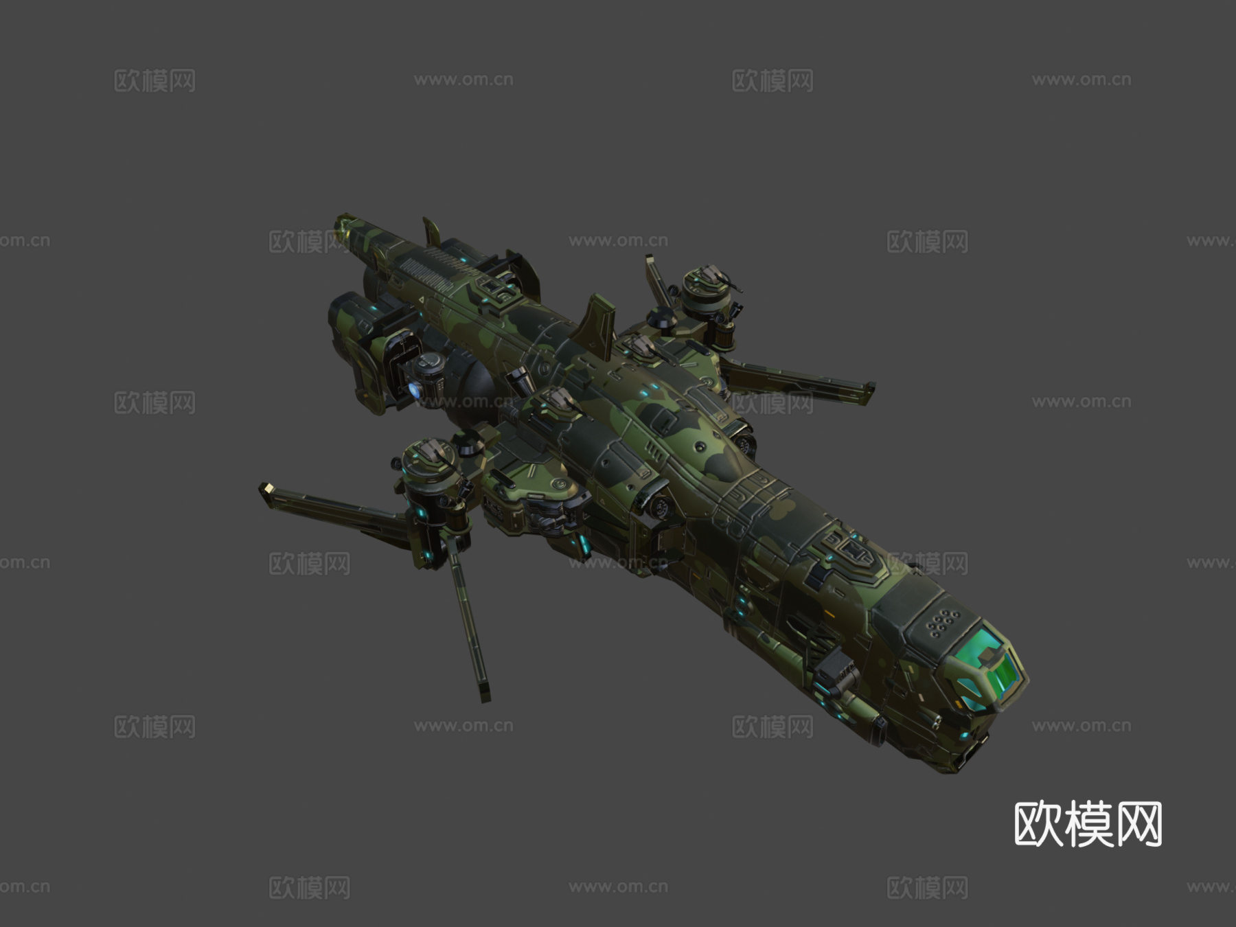 猛禽-M型3d模型下载（渲染图7）