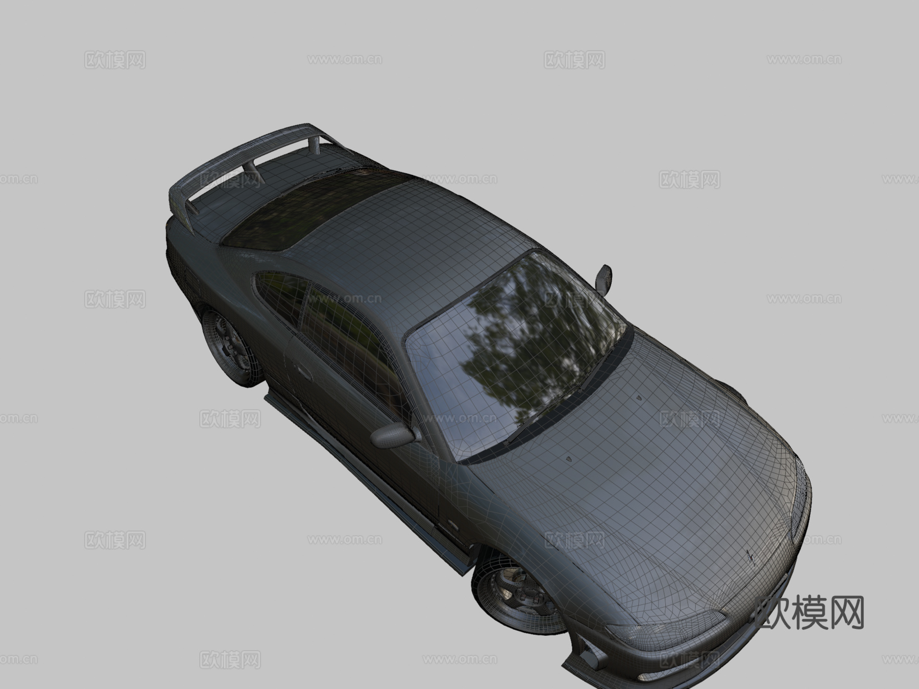 日产Silvia S153d模型下载（渲染图2）