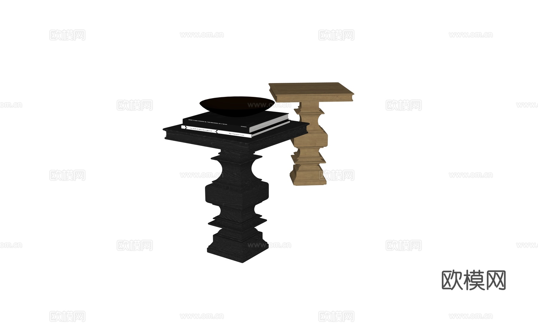 茶几边几角几su模型