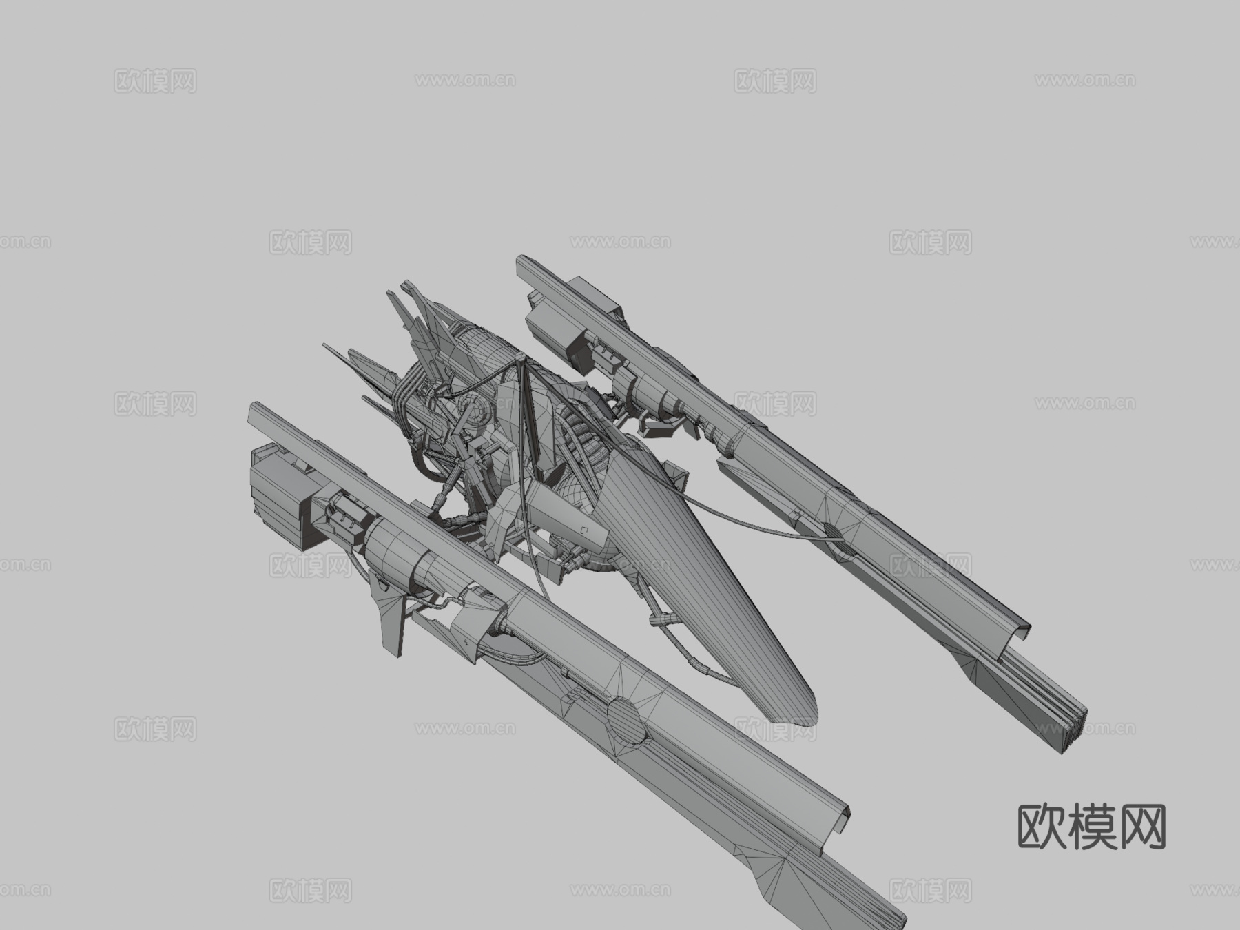 废土猎人 - 车辆3d模型下载（渲染图3）