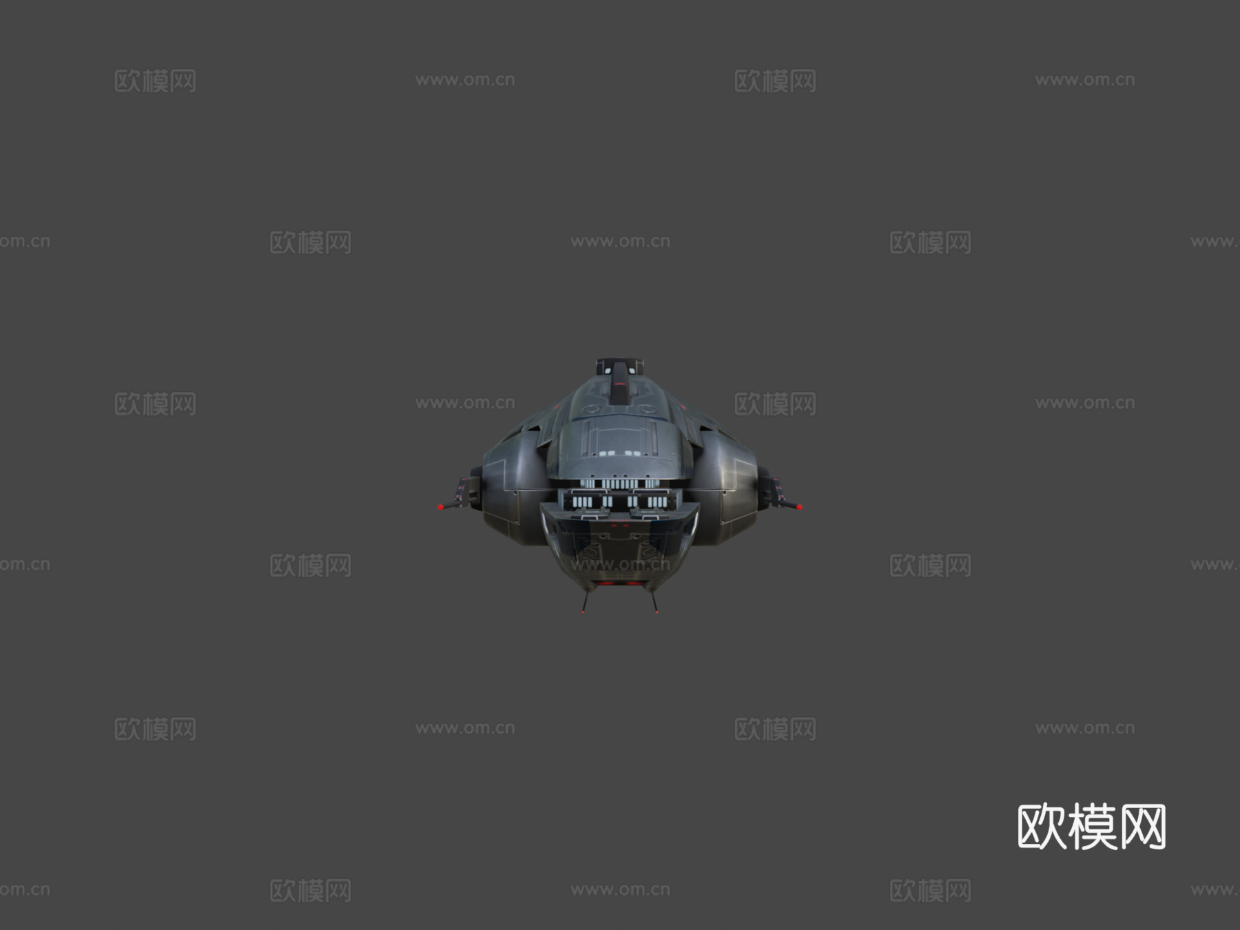 阿尔格尼布巡洋舰3d模型下载（渲染图5）