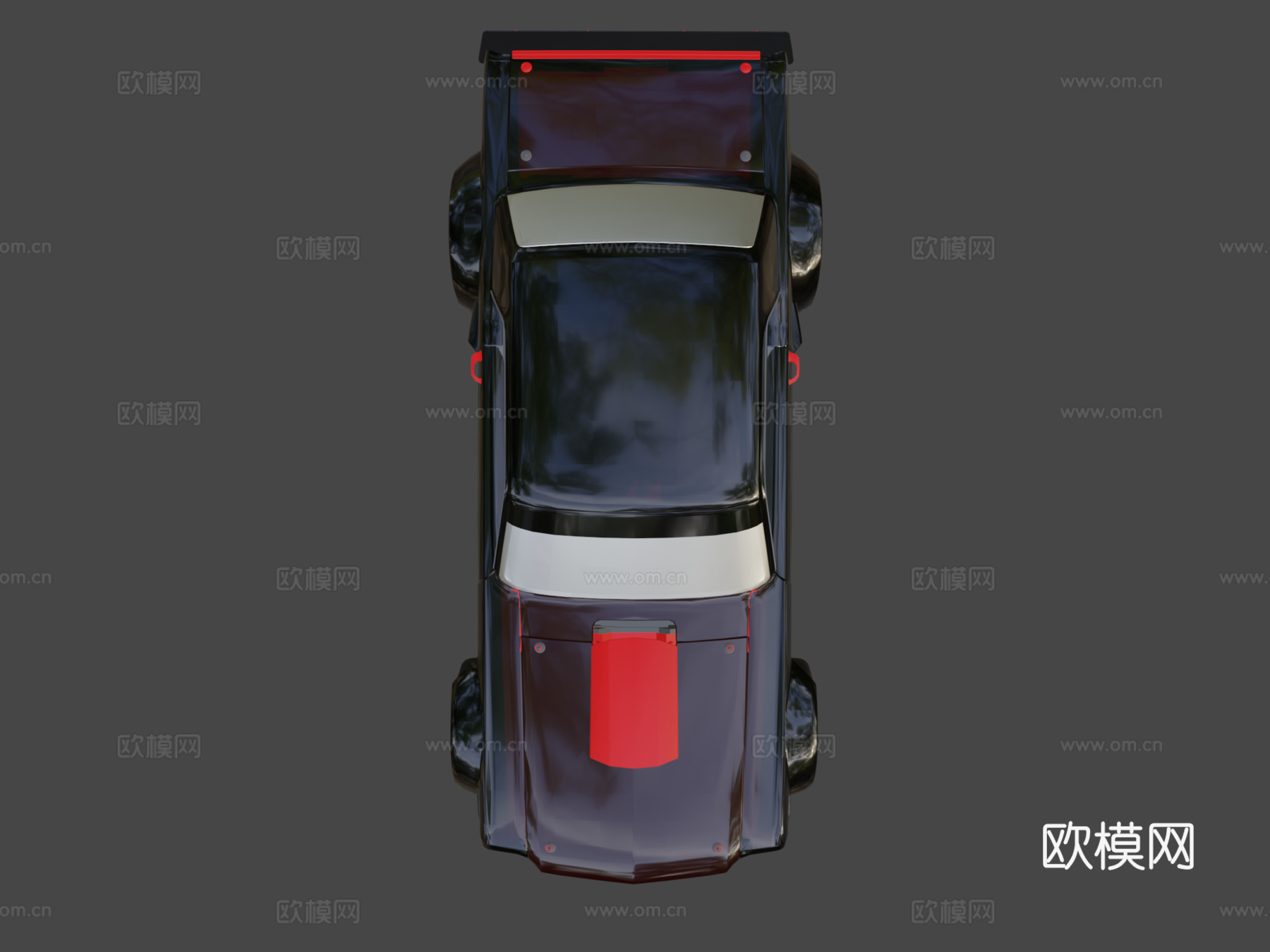 年福特野马Hoonicorn RTR肯·布洛克版3d模型下载（渲染图7）