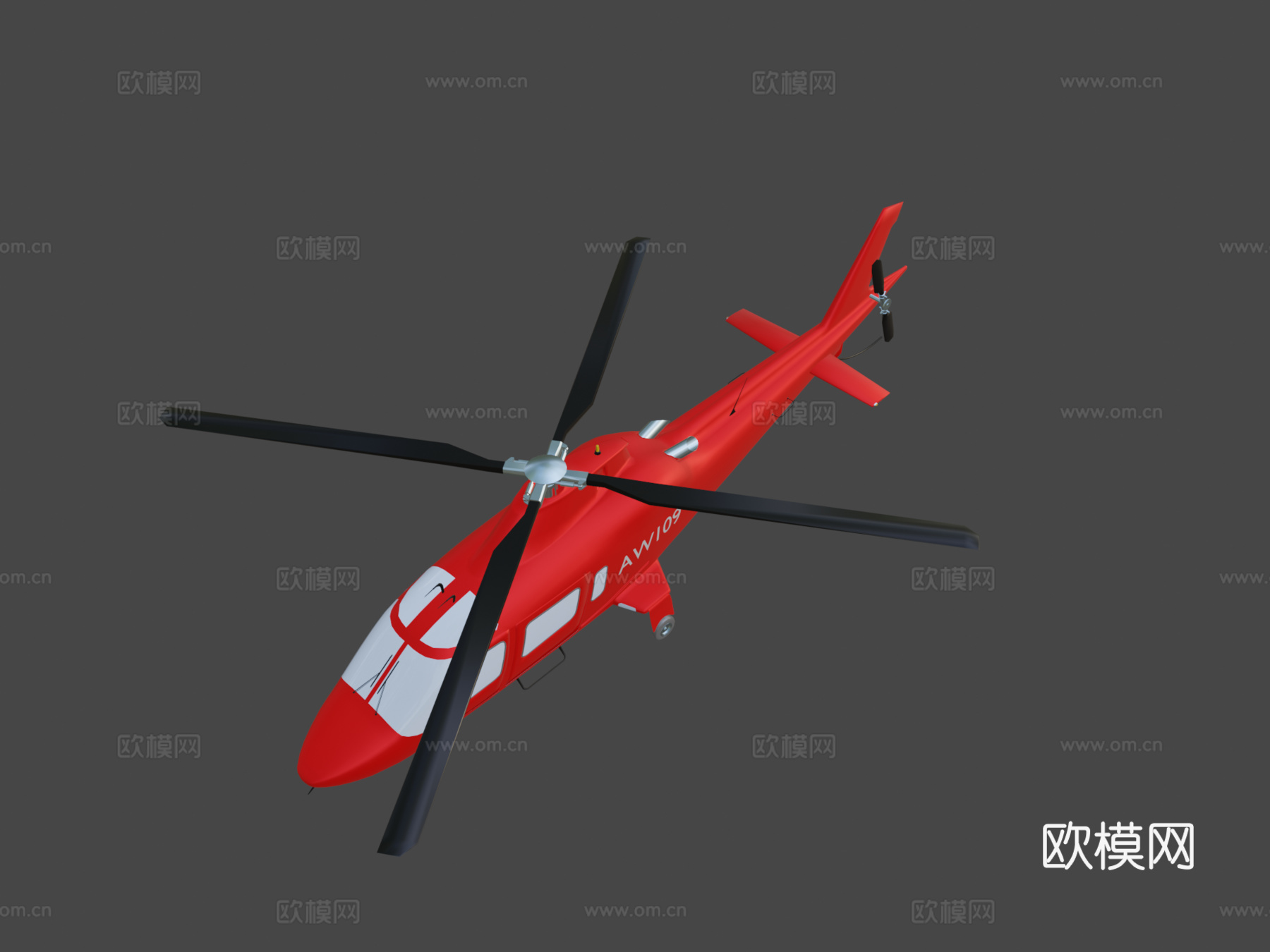 阿古斯塔韦斯特兰AW1093d模型下载（渲染图8）