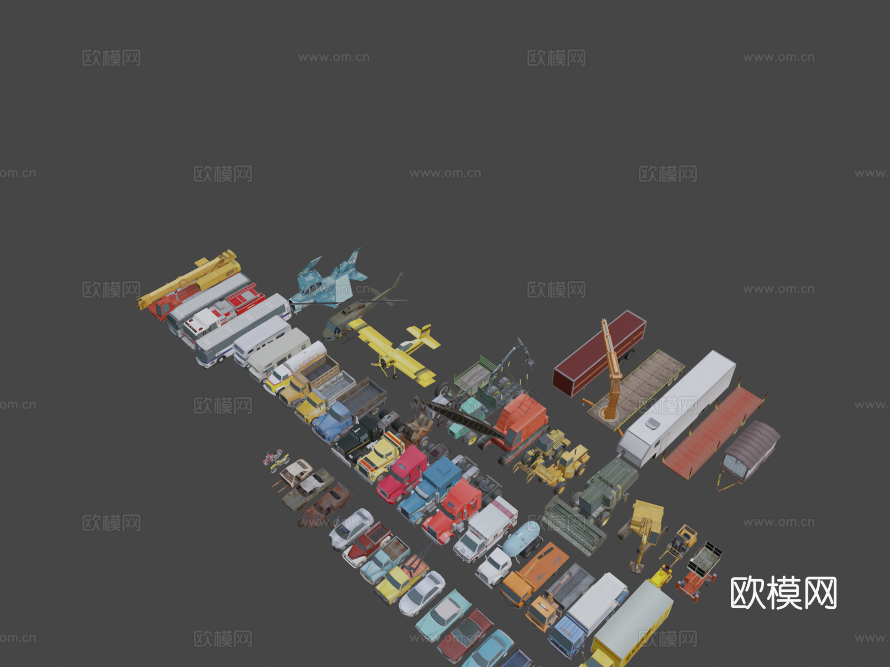 车辆包3d模型下载（渲染图8）