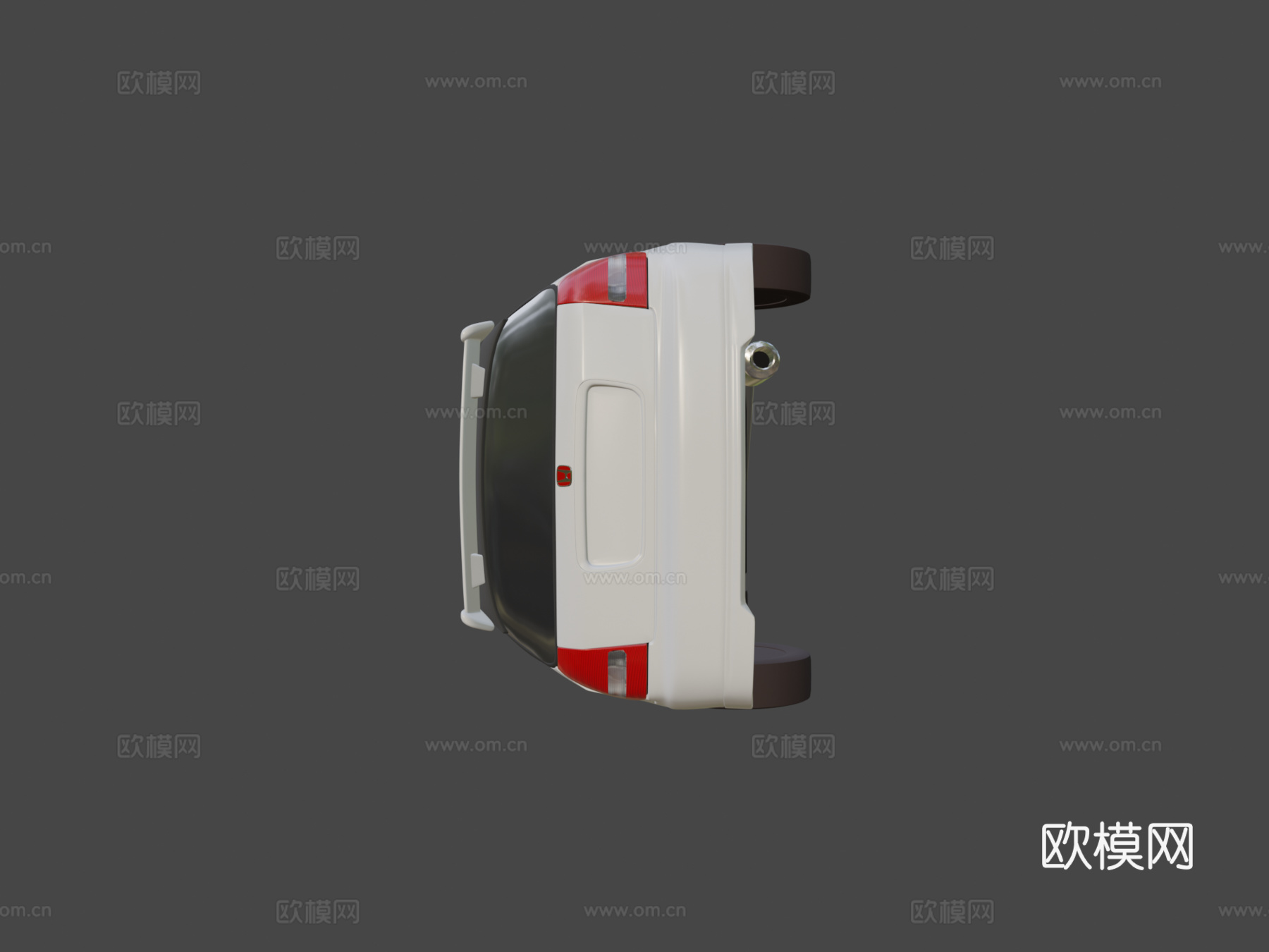 本田思域TYPE-R EK93d模型下载（渲染图5）