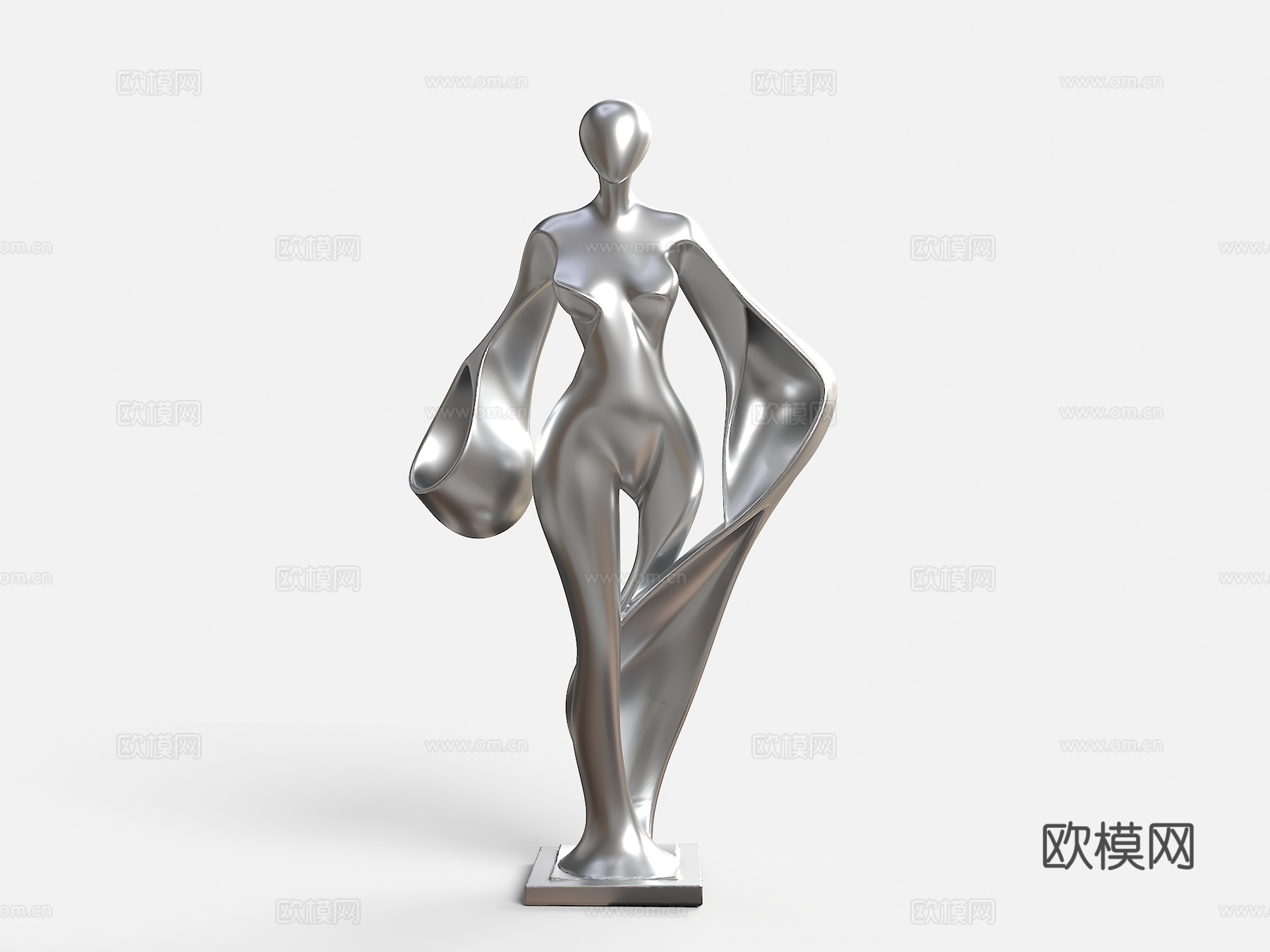 现代雕塑 景观雕塑 人物雕塑 抽象雕塑摆件 抽象人物雕塑 人su模型