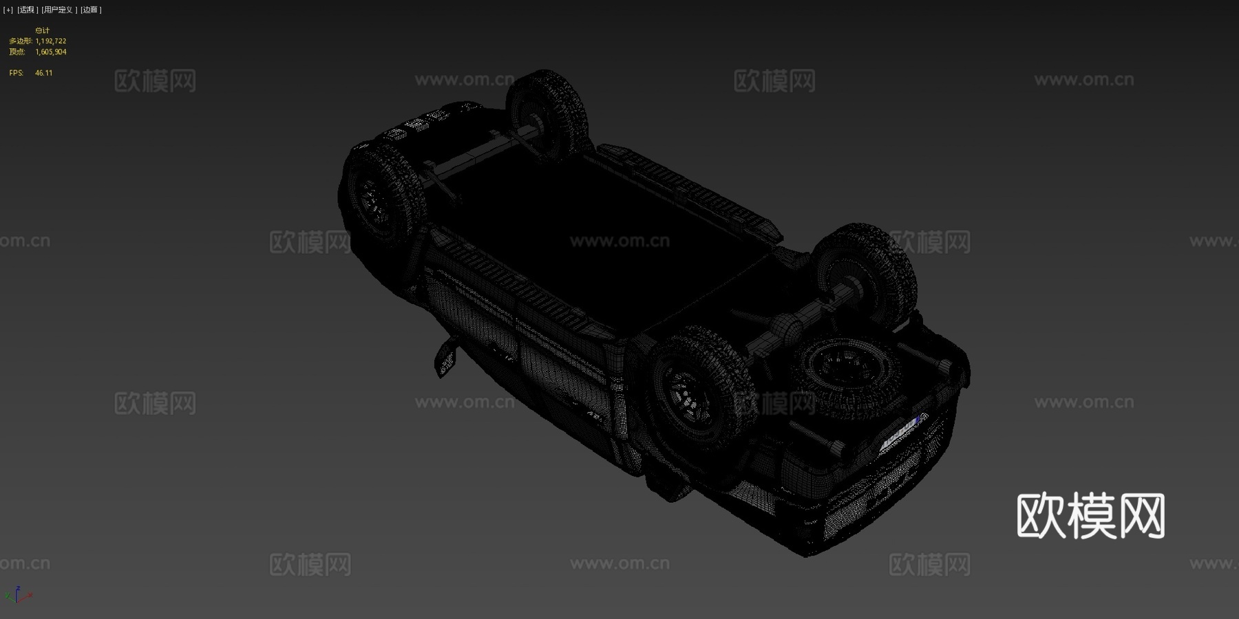 Ram 1500 TRX 20213d模型下载（渲染图4）