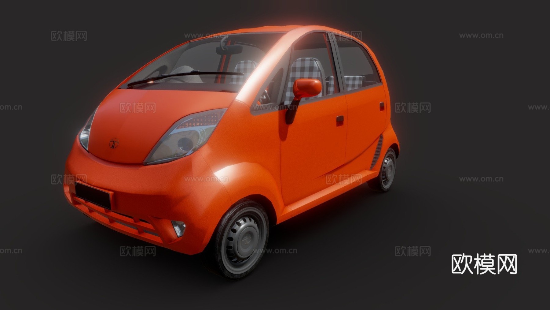 塔塔Nano3d模型下载（渲染图1）