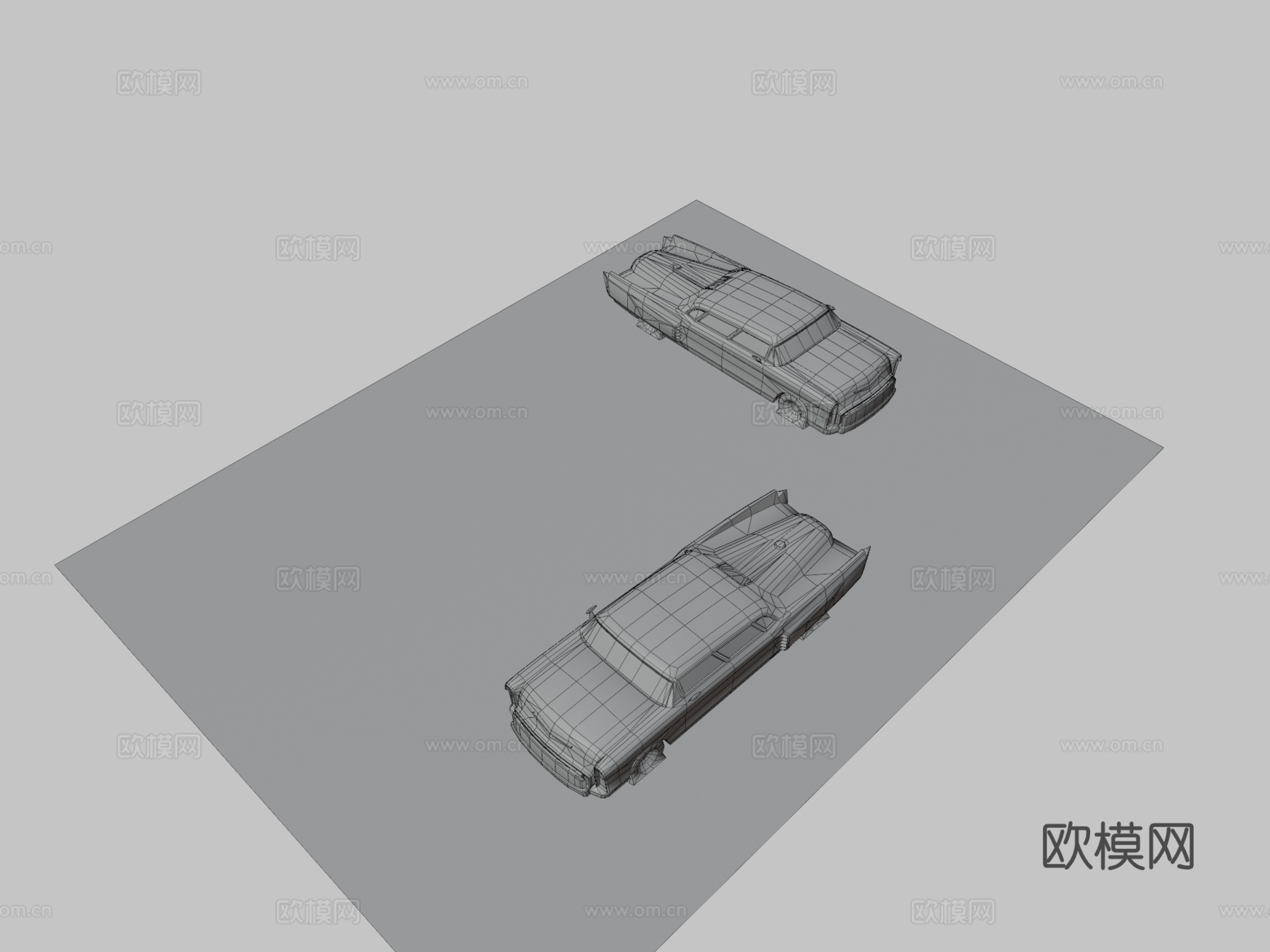 克莱斯勒科维加3d模型下载（渲染图3）
