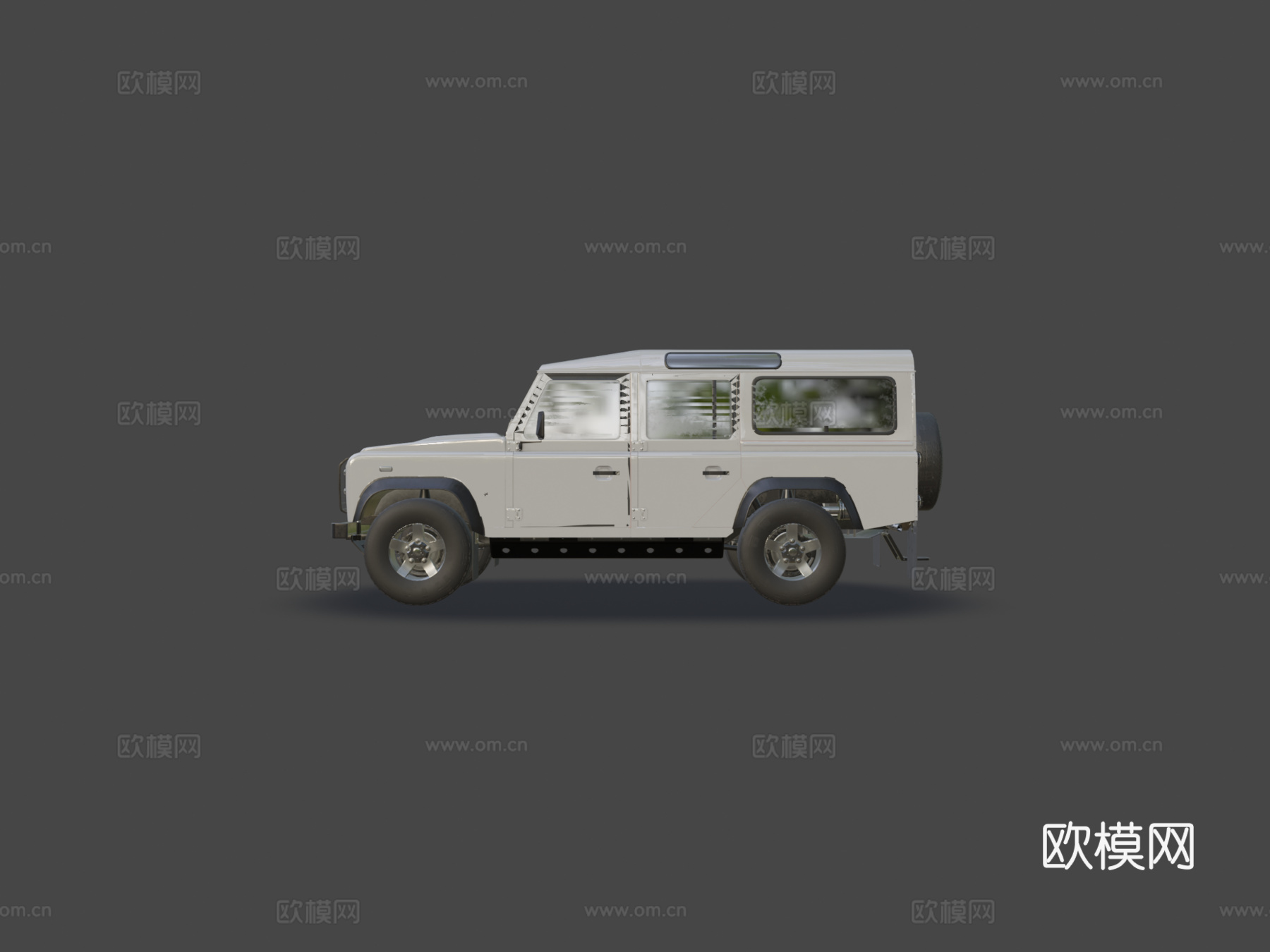 路虎卫士3d模型下载（渲染图6）