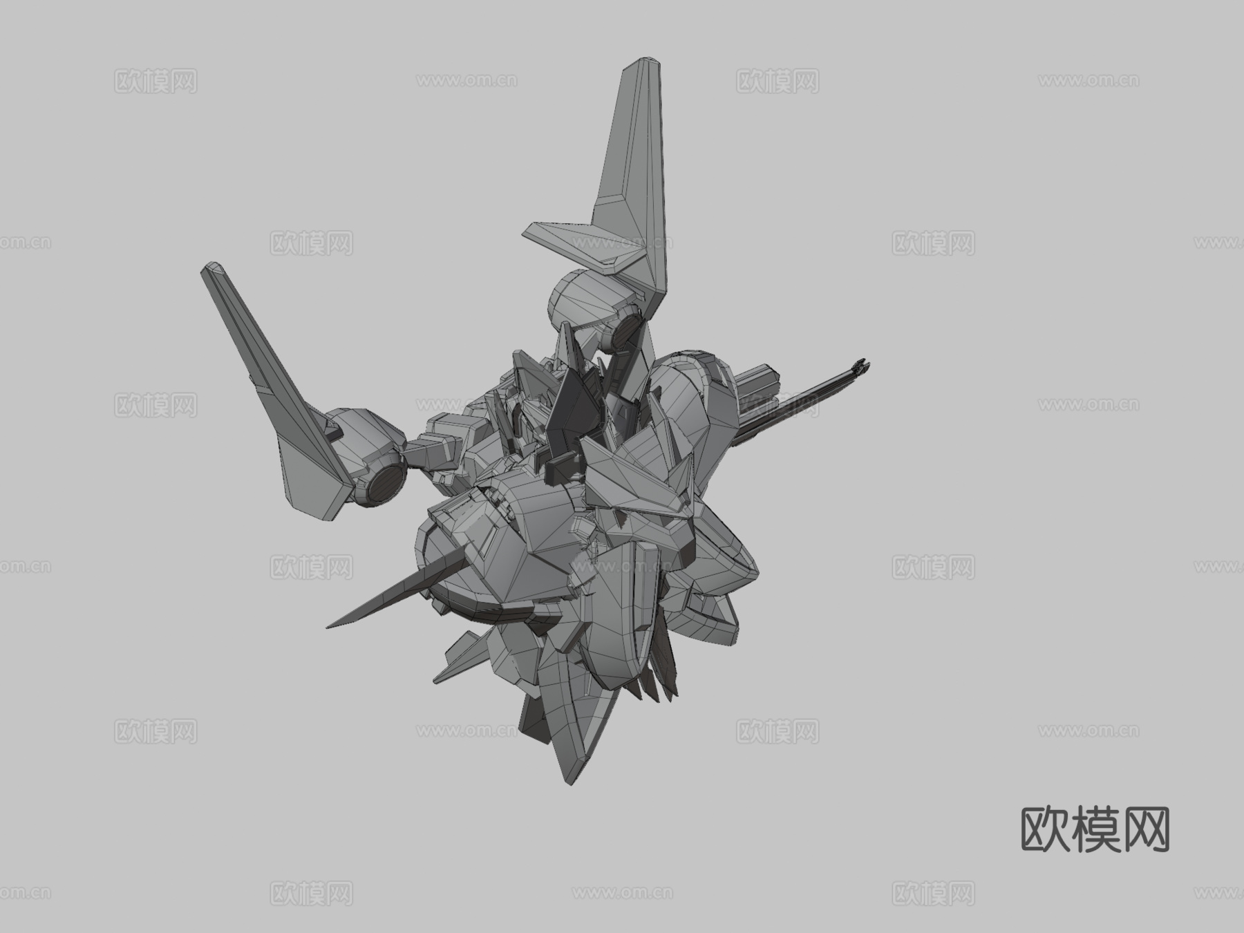 XS04-霜咬3d模型下载（渲染图3）