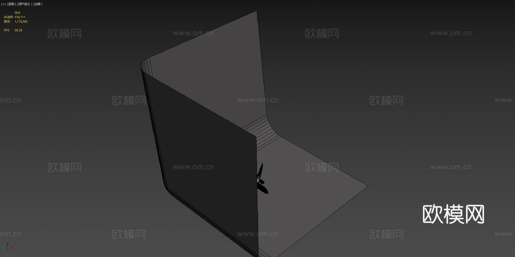 波音787-83d模型下载（渲染图4）