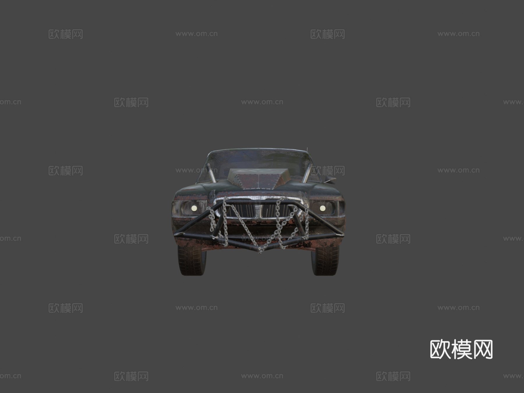 后苏联死亡汽车3d模型下载（渲染图5）