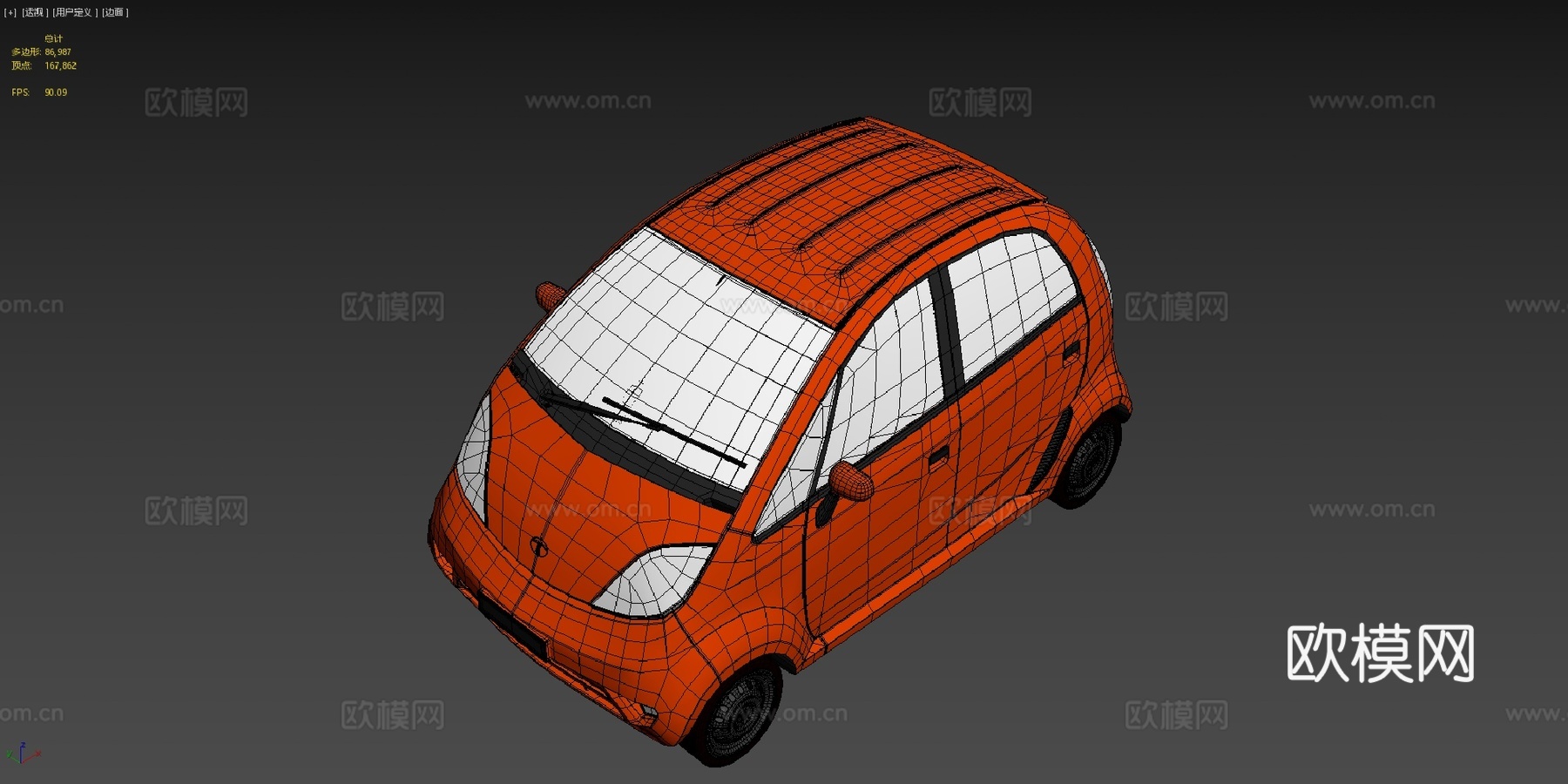 塔塔Nano3d模型下载（渲染图4）