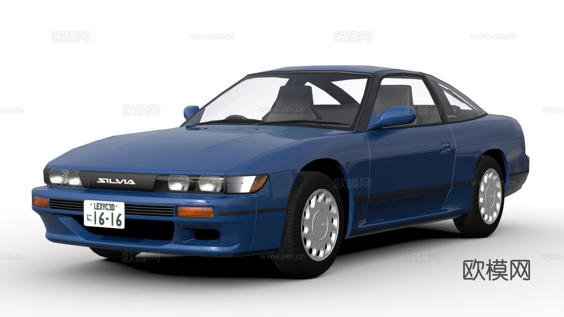 日产SilEighty [已更新]3d模型下载（渲染图1）