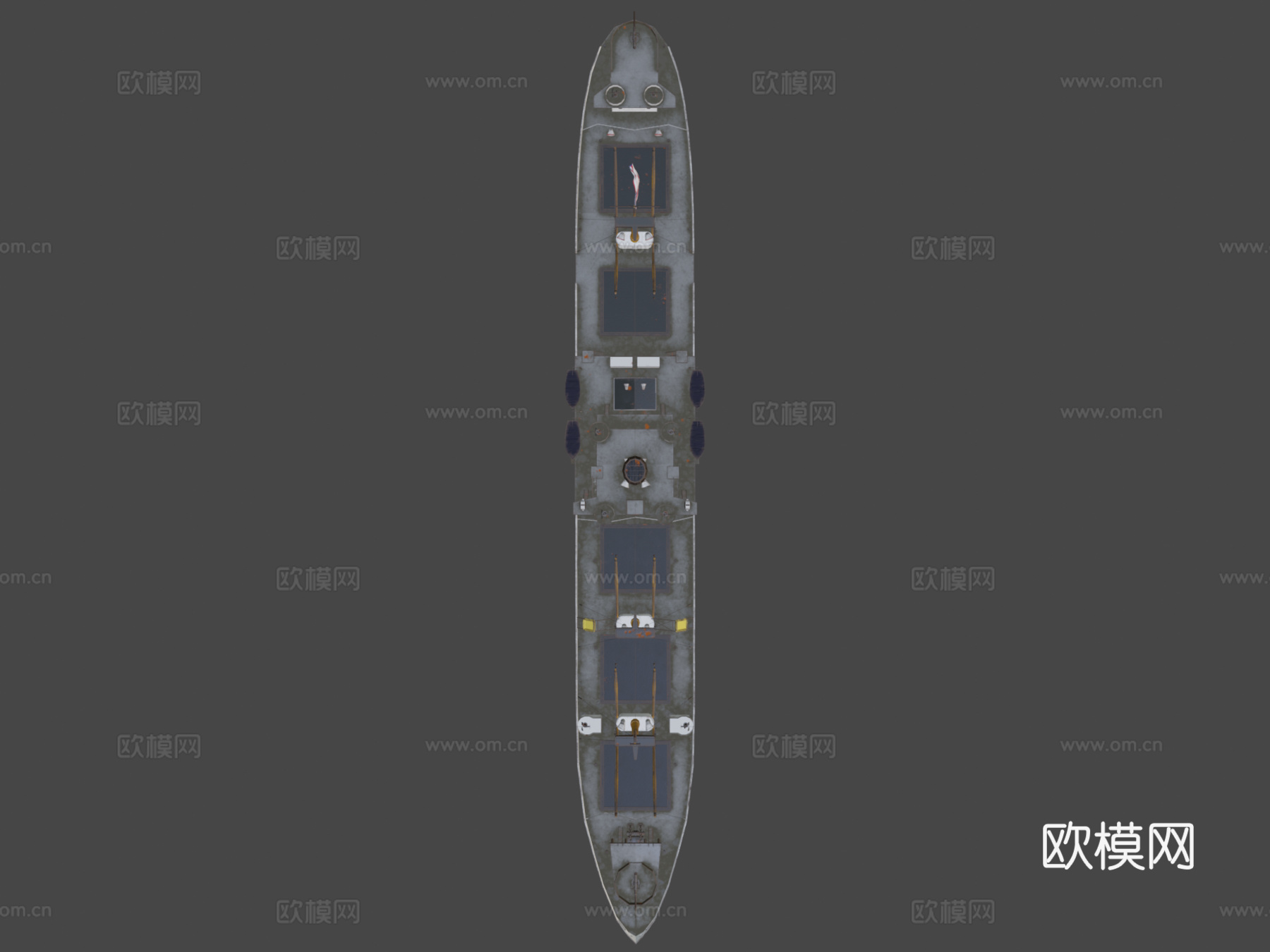 自由轮3d模型下载（渲染图8）