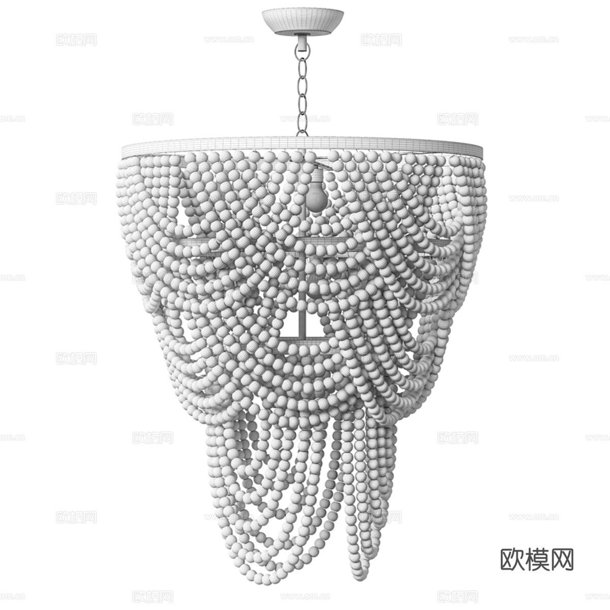 现代吊灯3d模型