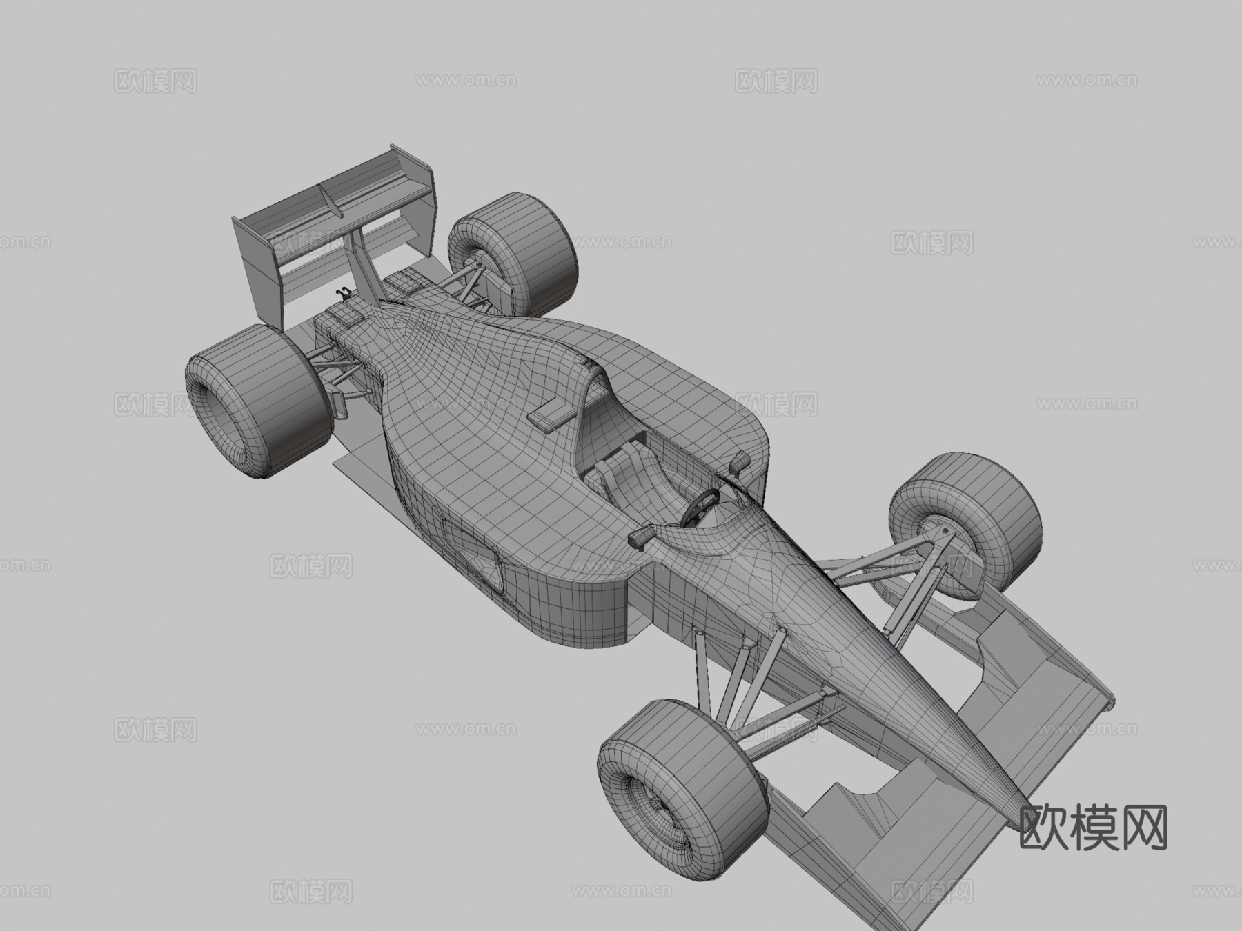 迈凯伦MP4-63d模型下载（渲染图3）