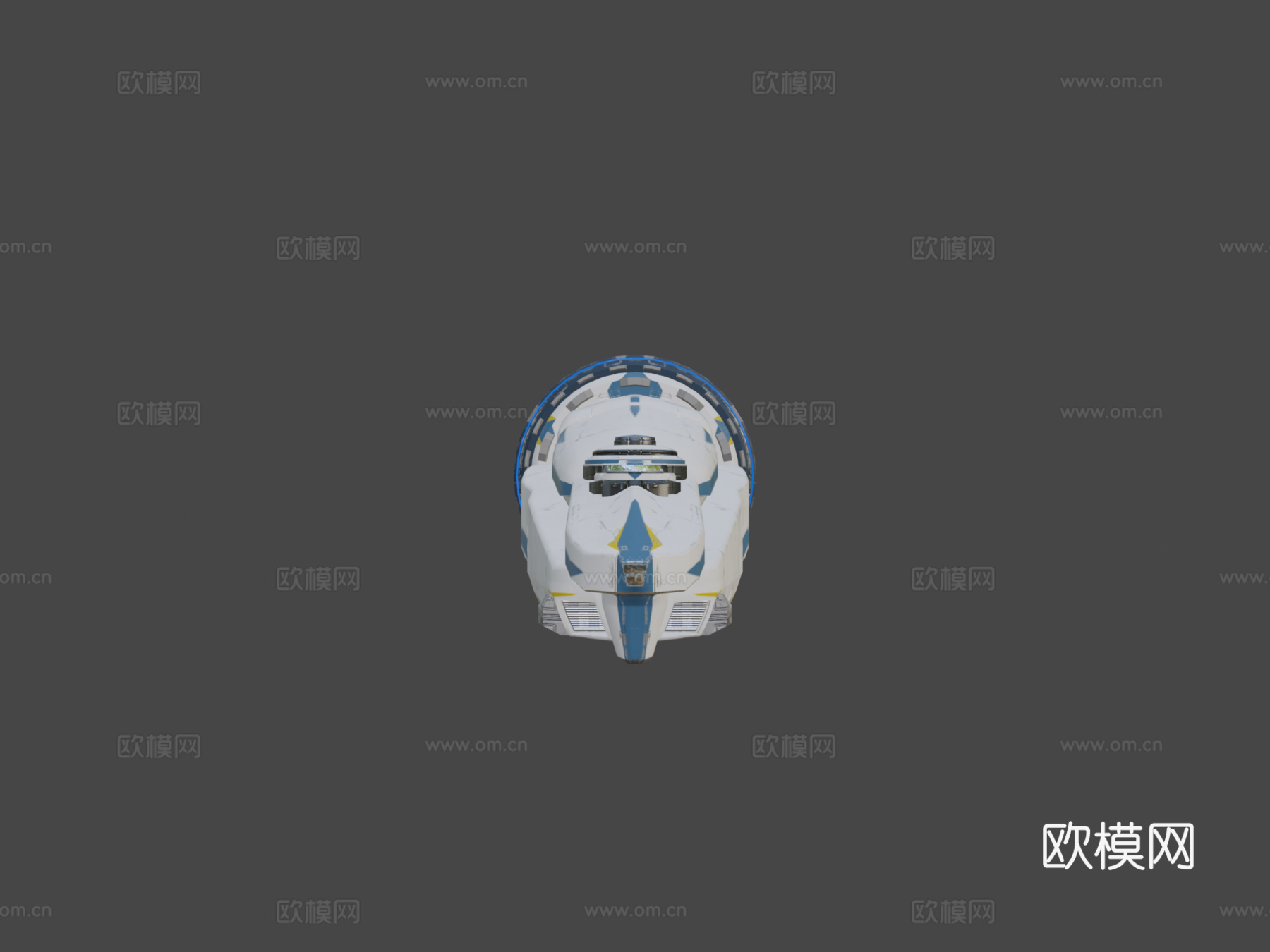 仲裁者太空船3d模型下载（渲染图5）