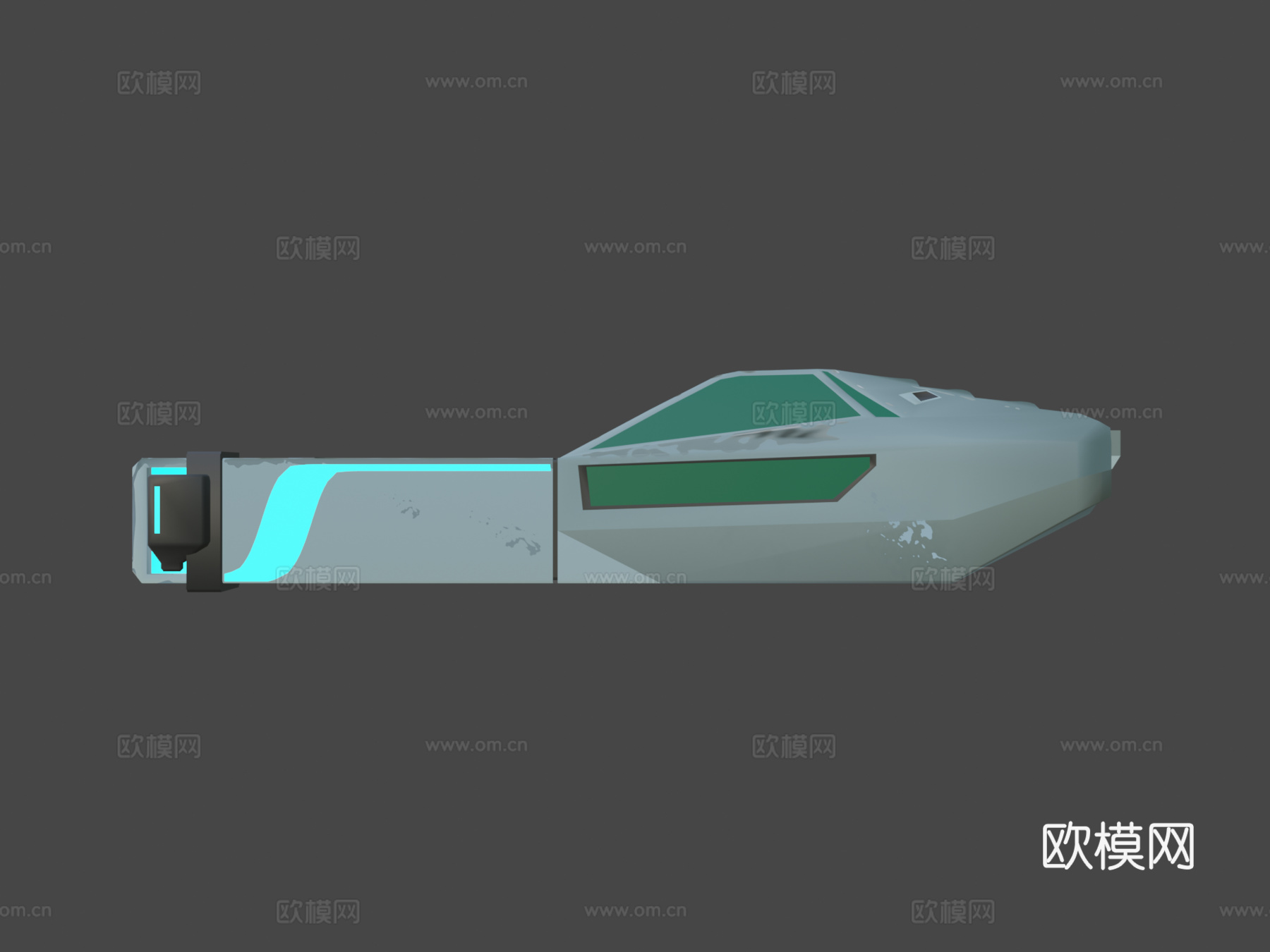 银翼杀手汽车3d模型下载（渲染图6）