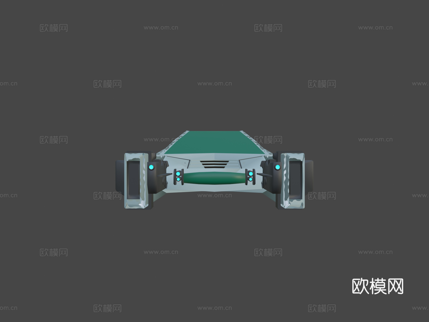 银翼杀手汽车3d模型下载（渲染图5）