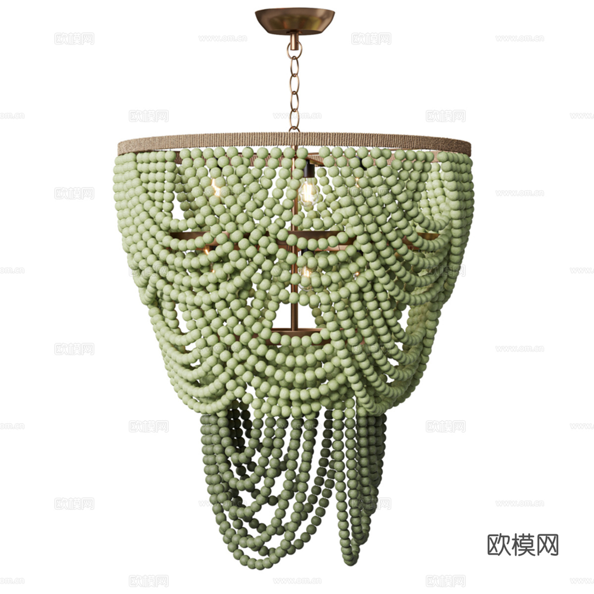 现代吊灯3d模型