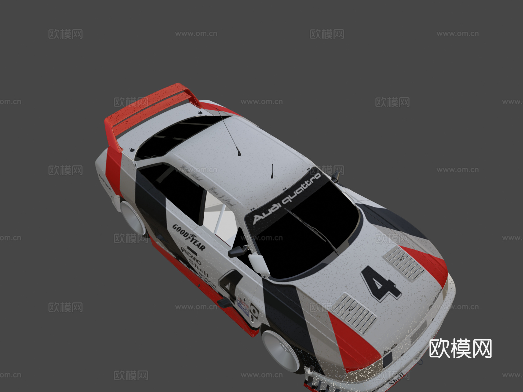奥迪A903d模型下载（渲染图8）