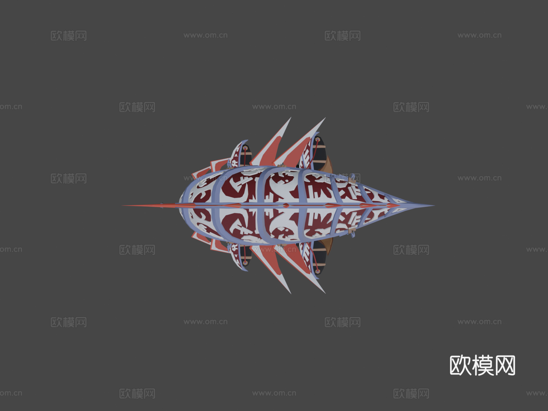 旅行者号3d模型下载（渲染图5）