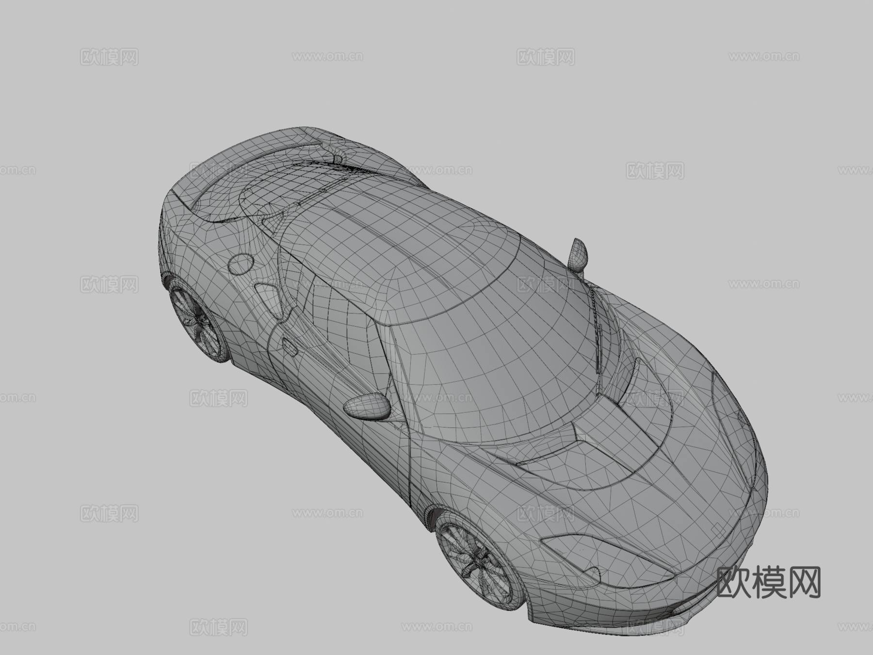 AC-莲花Evora S型3d模型下载（渲染图3）