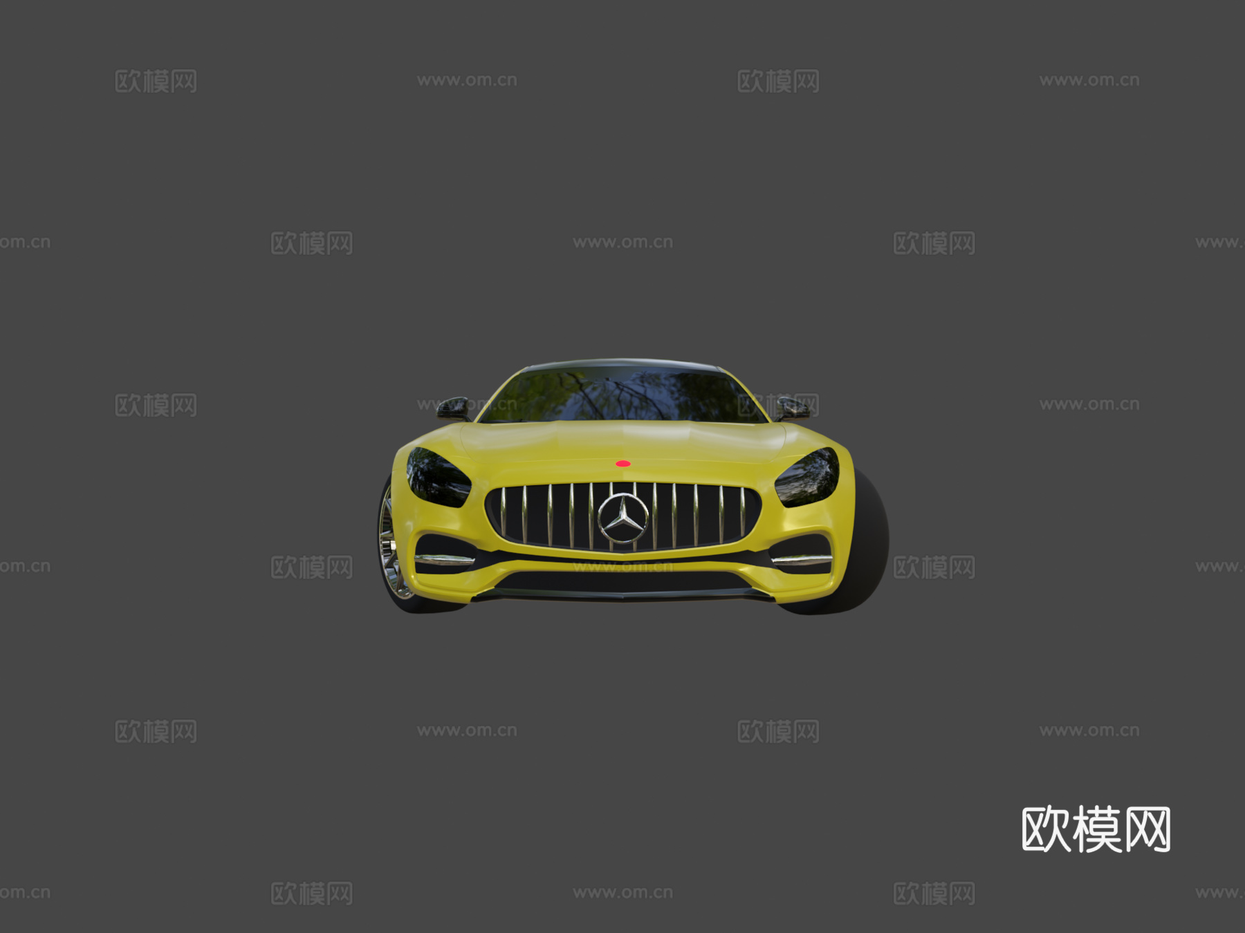 克里夫的梅赛德斯V8双涡轮3d模型下载（渲染图5）