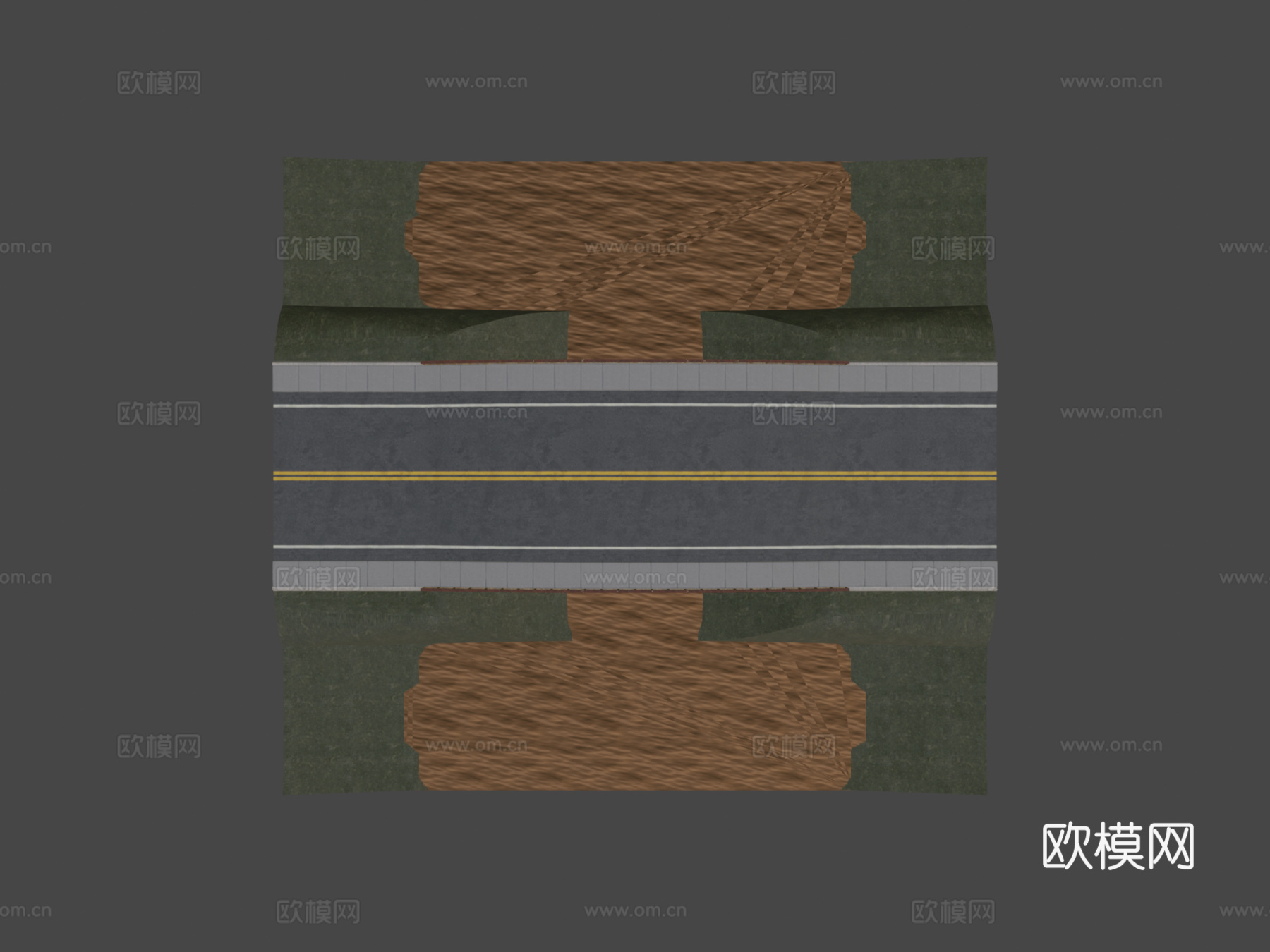 美国公路桥3d模型下载（渲染图7）